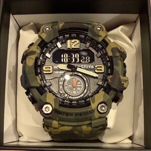 Ativa Men's Camouflage Digital Watch